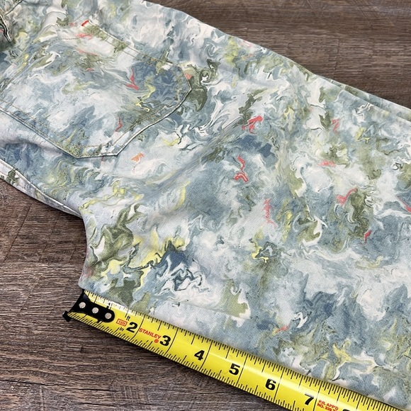 Pilcro THE ROAMER Lilly Pad Pond Cropped Pants Size 29/8 - Picture 9 of 10